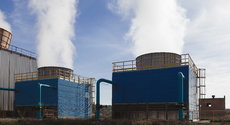 Ventilator cooling tower 